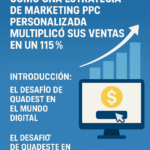 Quadest: Cómo una Estrategia de Marketing PPC Personalizada Multiplicó sus Ventas en un 115%