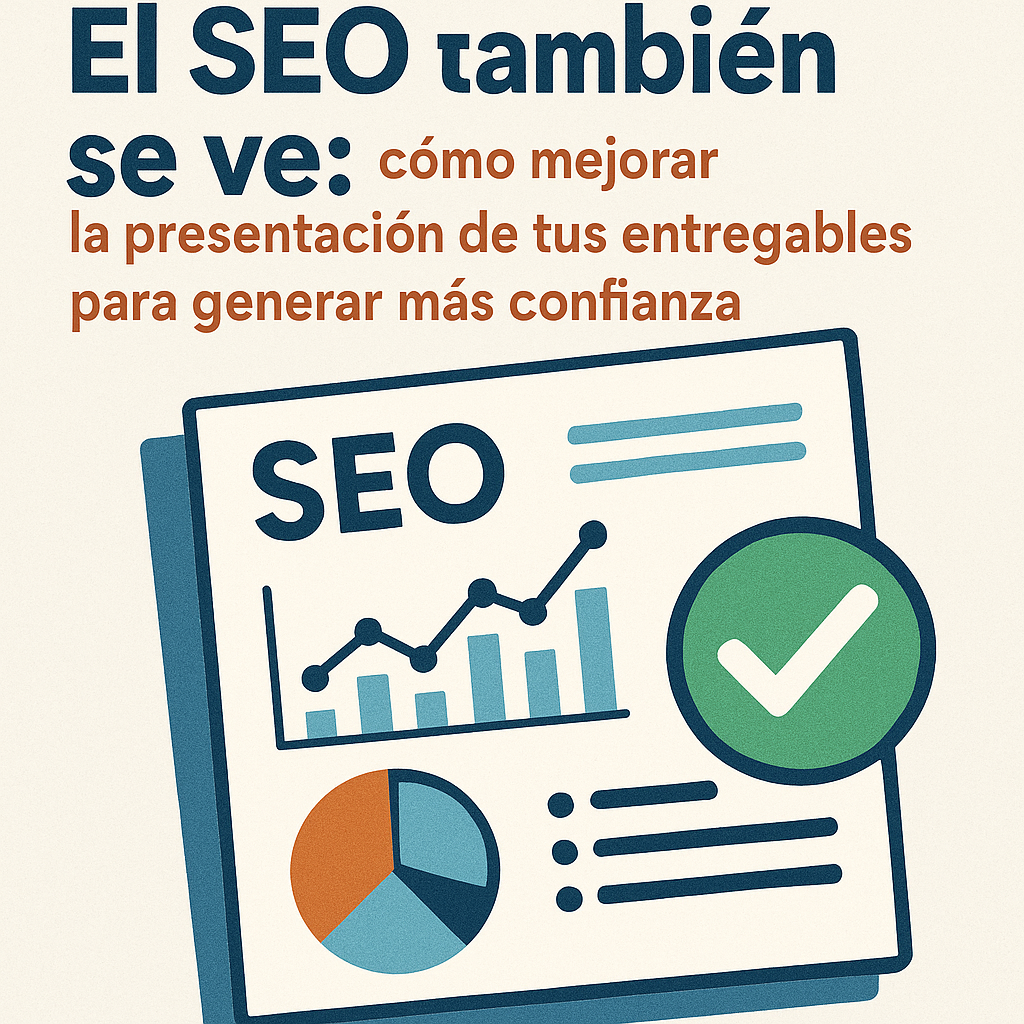 El SEO también se ve: cómo mejorar la presentación de tus entregables para generar más confianza
