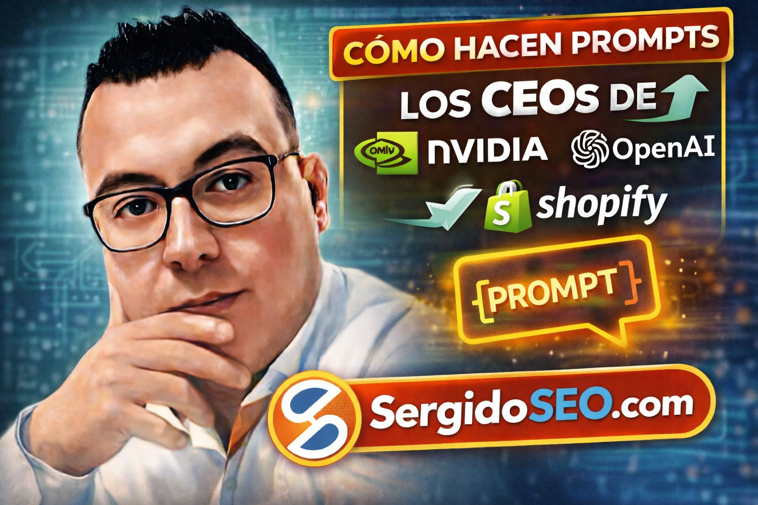 Cómo Usan la IA los CEOs de NVIDIA, OpenAI y Shopify: Técnicas de Prompting Reales