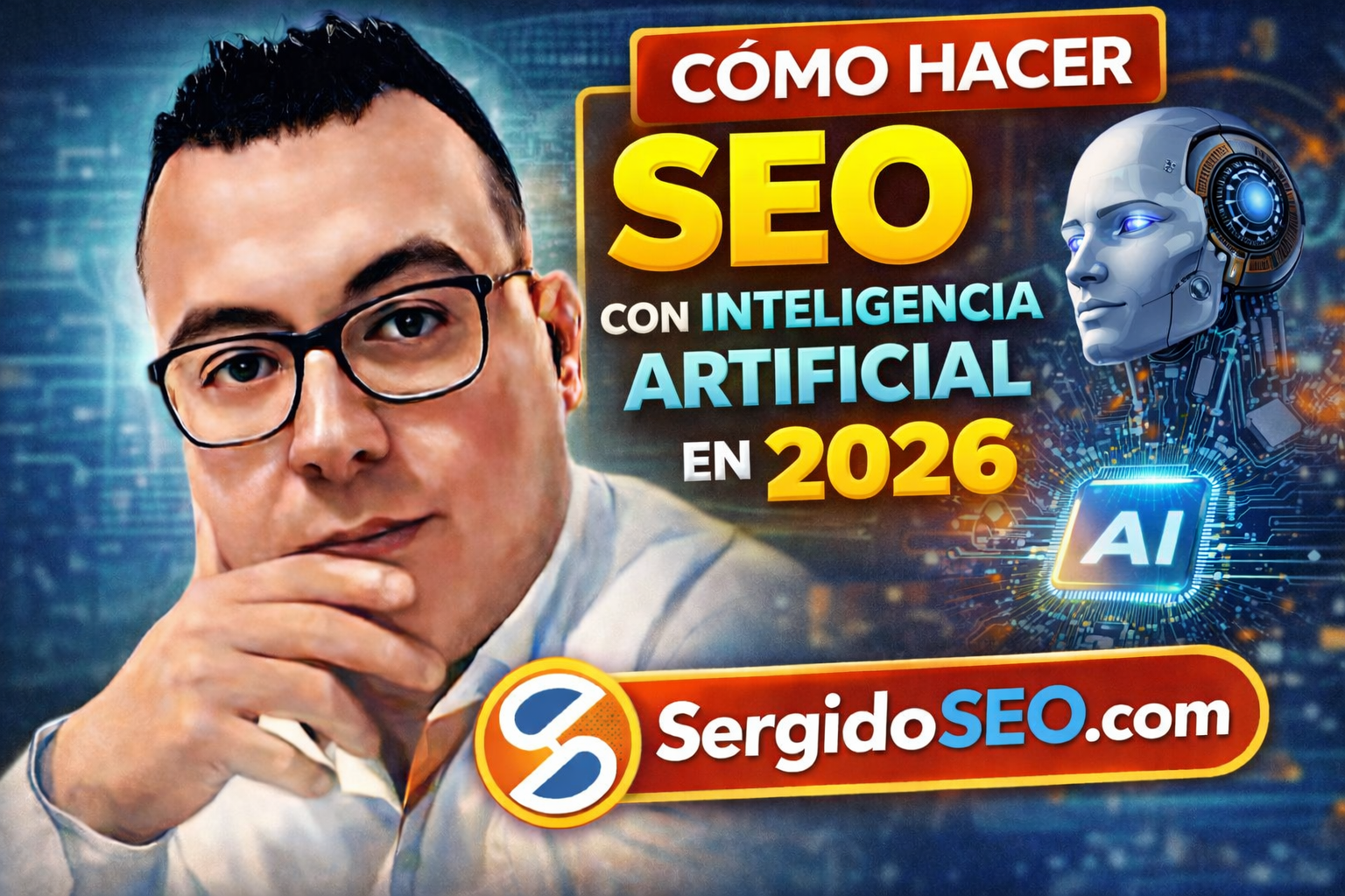 Cómo Hacer SEO con Inteligencia Artificial en 2026: Guía Definitiva | SergidoSEO